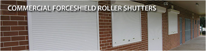 commercial forceshield roller shutter