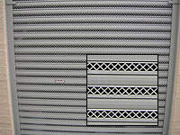 security mesh roller shutter